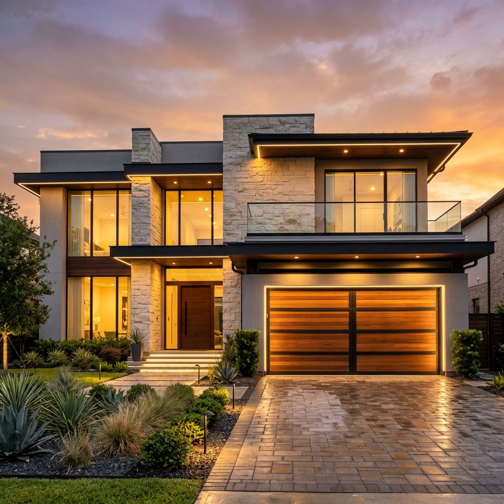 CR Garage Doors project in Houston